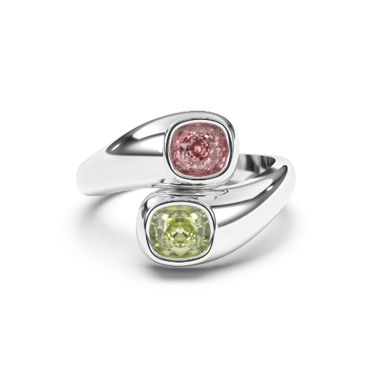 Picture of Toi et Moi Colour Me Happy Ring (1.17ct)