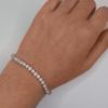 Picture of Laboratory-Grown Diamond Tennis Bracelet (9.45ct)