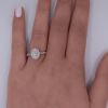Picture of Oval Cut Halo Engagement Ring (2.28ct)