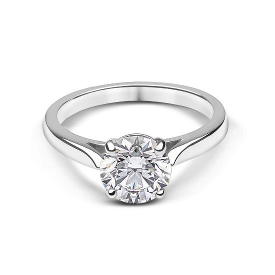 Picture of Brilliant Cut 4 Claw Solitaire (1.00ct E VS1)