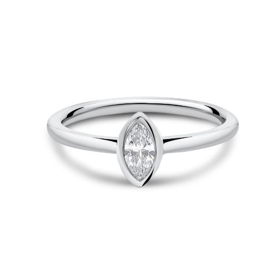 Picture of Nova Marquise Laboratory- Grown Diamond Ring (0.40ct)
