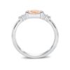 Picture of Fancy Orange Marquise Ring (0.16ct)