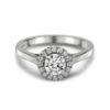 Picture of Halo Engagement Ring 