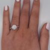Picture of Brilliant Cut Halo Engagement Ring (2.26ct)