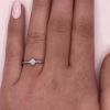 Picture of Brilliant Cut Solitaire Engagement Ring (0.24ct)