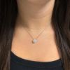 Picture of Laboratory Grown Diamond Halo Pendant (1.24ct D VS1)