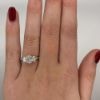 Picture of Oval Cut 3 Stone Ring (1.13ct) 