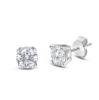 Picture of Round Lab Grown Diamond Stud Earrings (0.50ct)